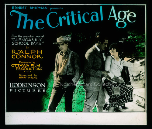 The Critical Age, glass slide