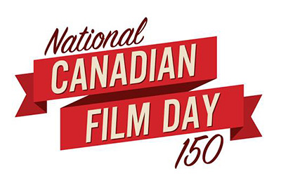 National Canadian Film Day 150, logo,