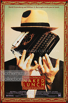 Naked Lunch, movie, poster,