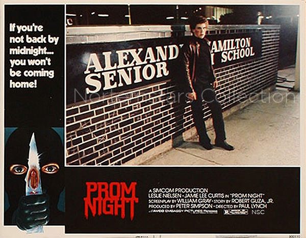 Prom Night, Lobby Card,