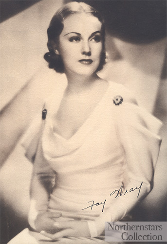 Fay Wray, actress, 