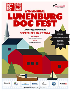 Lunenburg Film Festival, poster,